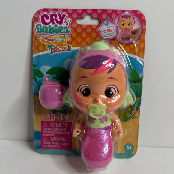 Cry Babies Toys Cry Babies Magic Tears Tropical Shiny Shells Sia Cry Babies Toys Cry Babies Magic Tears Tropical Shiny Shells Sia